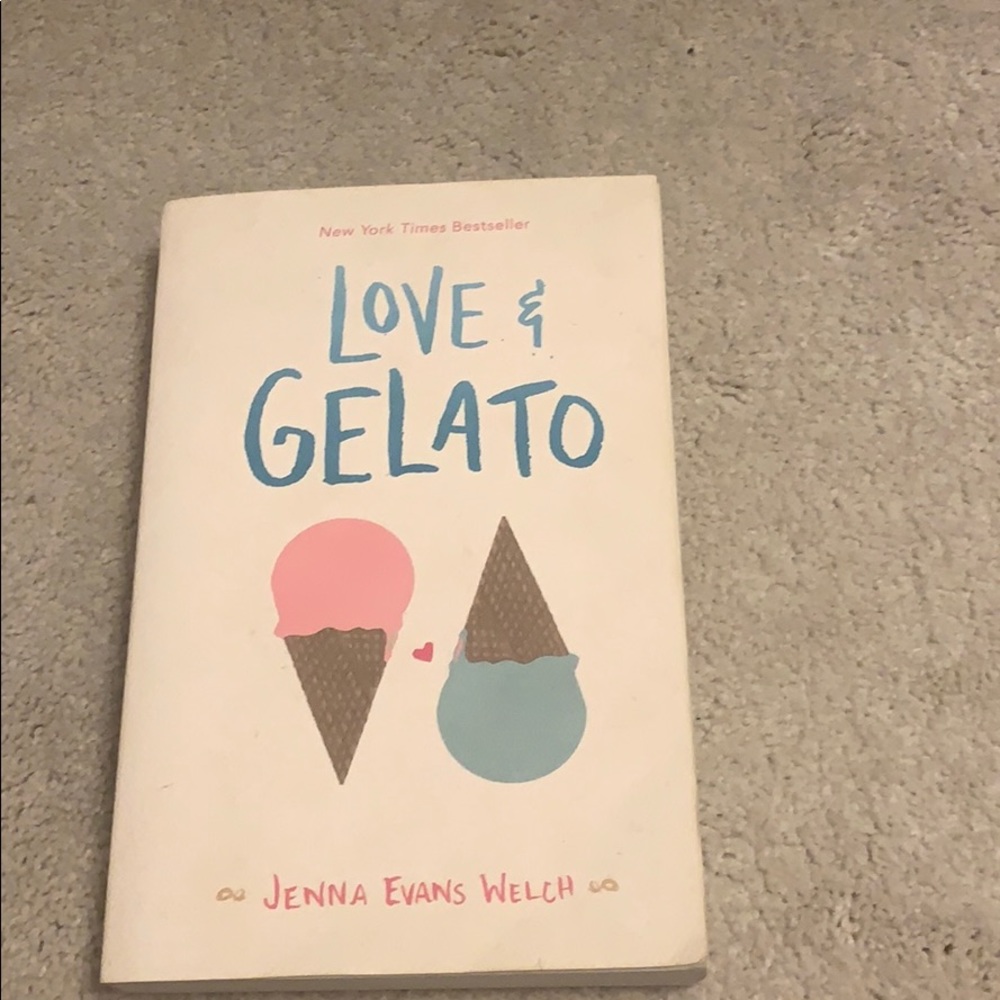 Bestselling Book- Love & Gelato